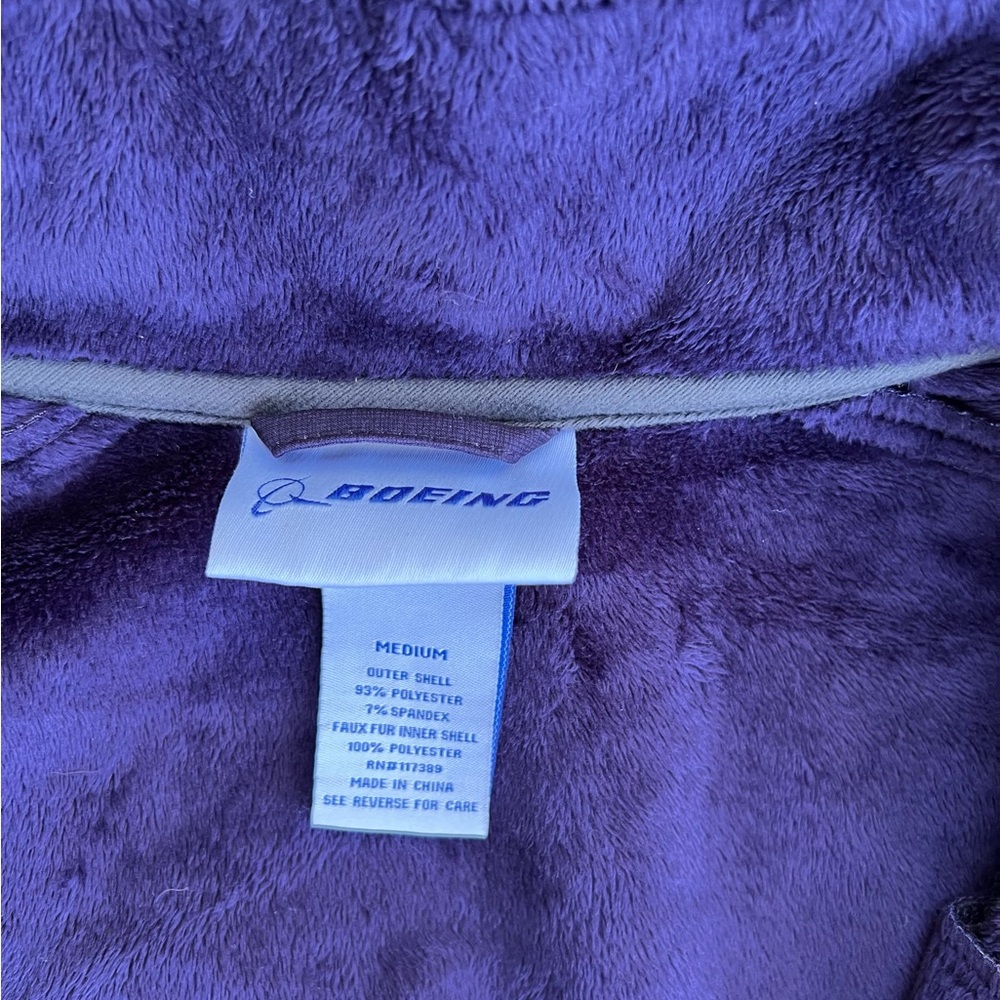 Boeing Soft Shell Jacket Size Medium - image 5